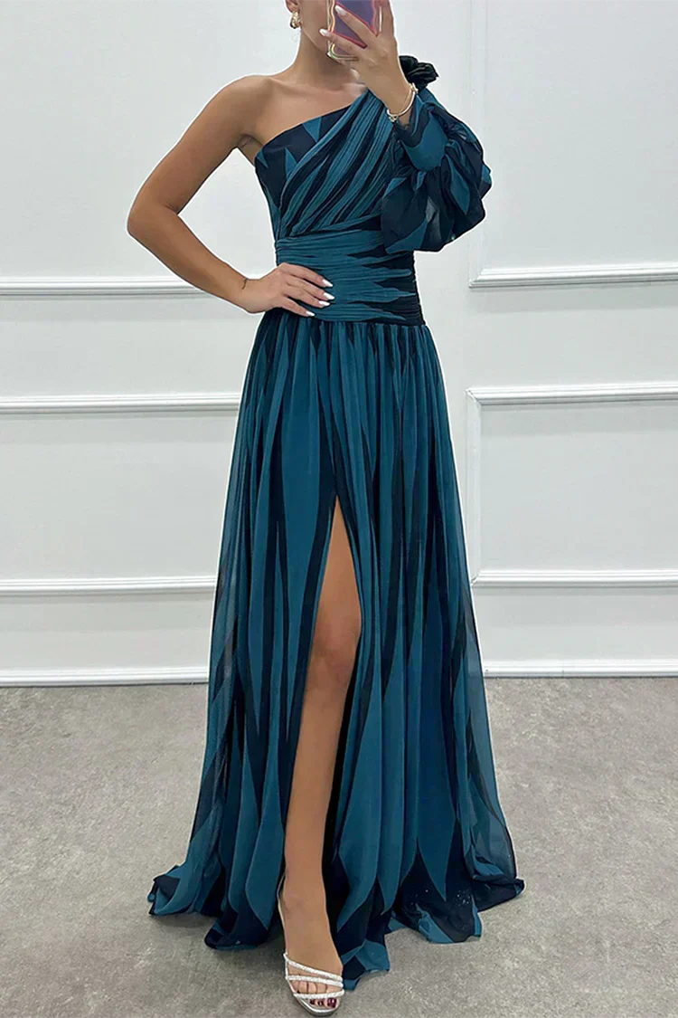 Vita | Elegant One-Shoulder Maxi Dress