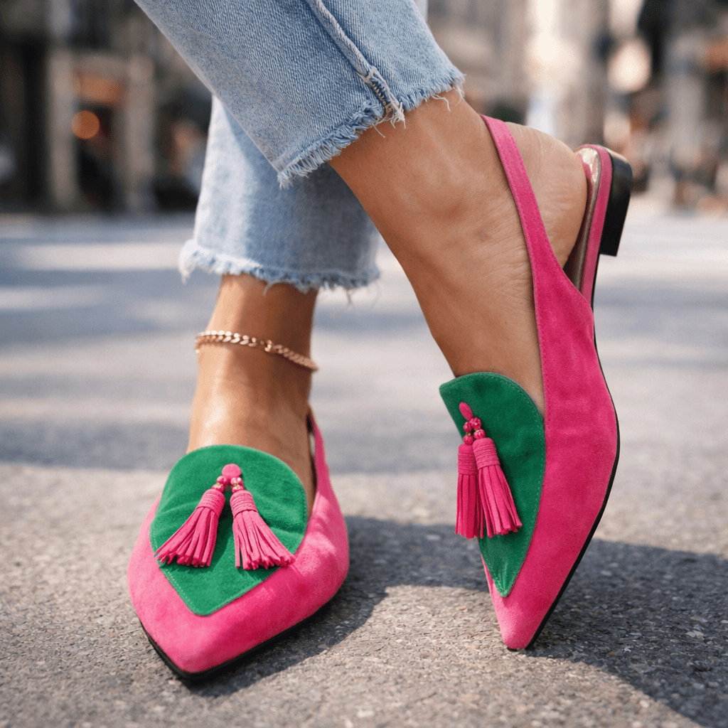 Elodie | Elegant Tassel Sandals