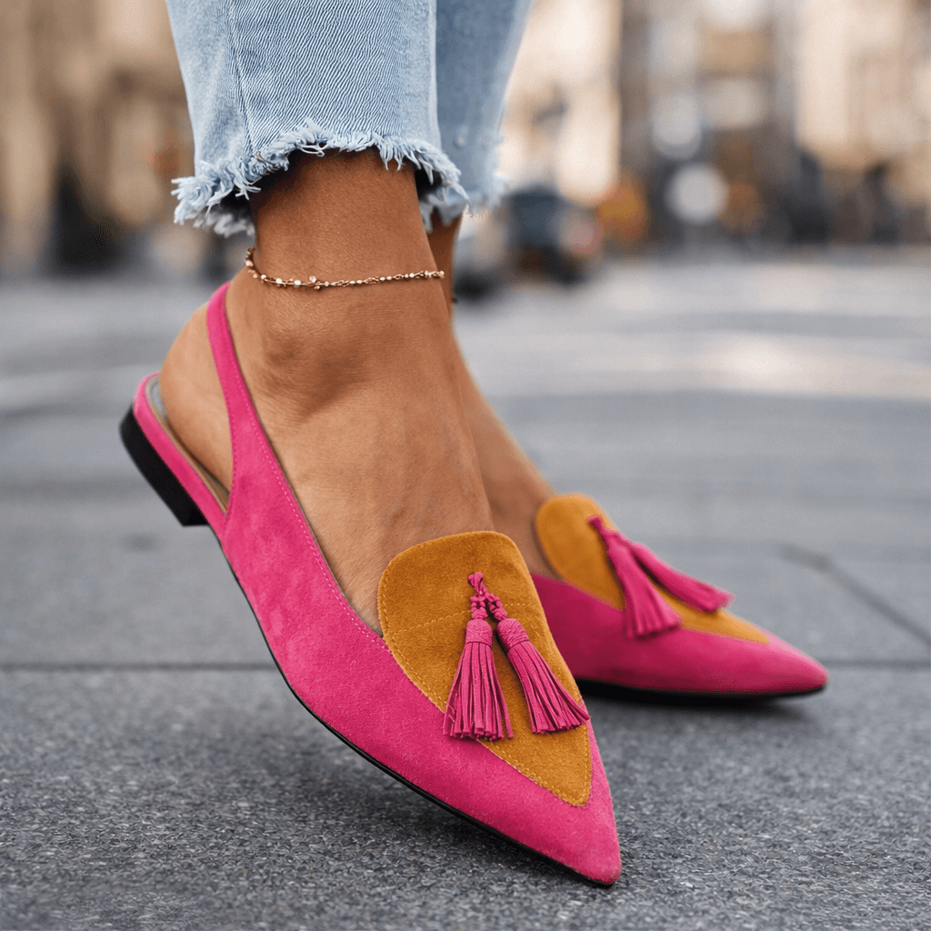 Elodie | Elegant Tassel Sandals