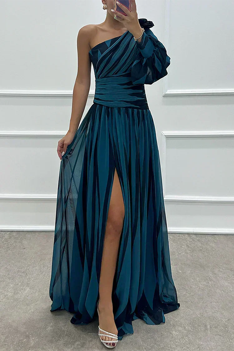 Vita | Elegant One-Shoulder Maxi Dress