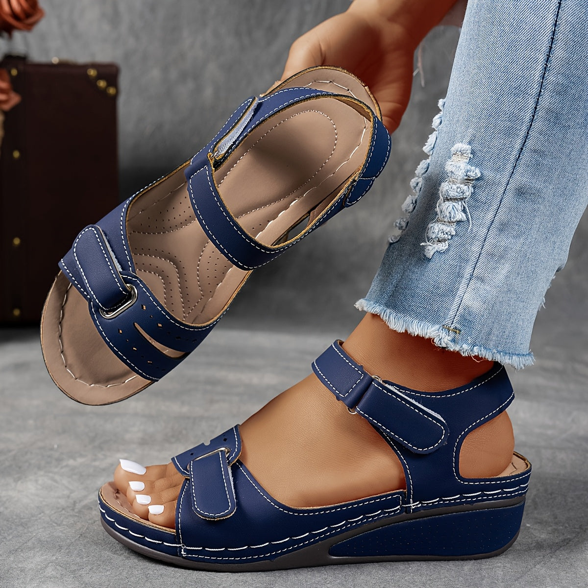 Mila | Comfort Adjustable Strap Sandals