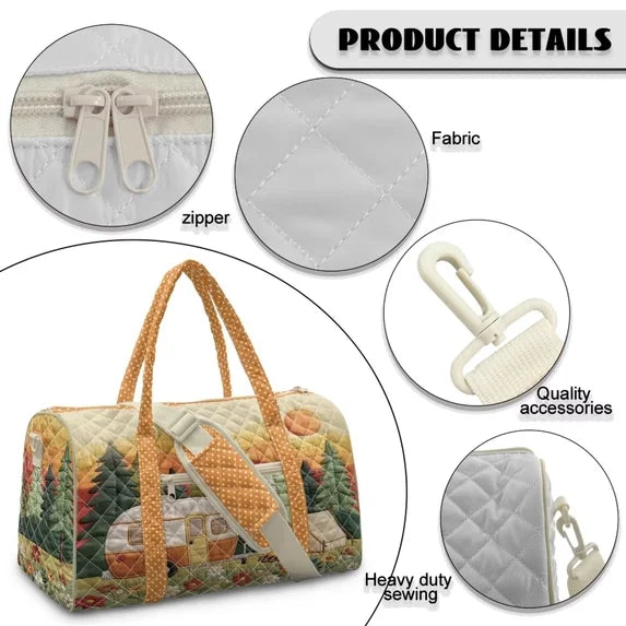 Camper Van Quilted Travel Bag TP21