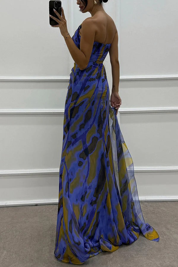 Peyton | Vibrant Draped Dress