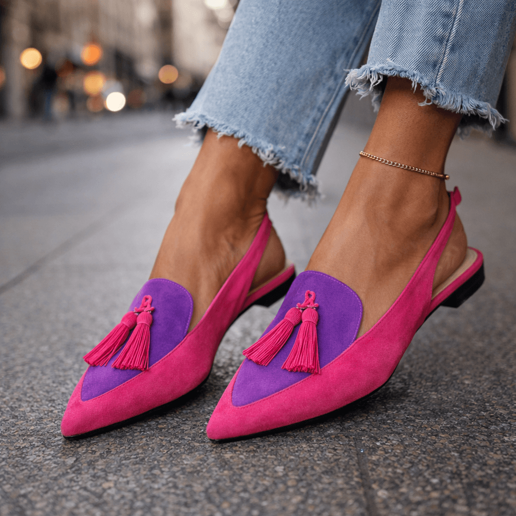 Elodie | Elegant Tassel Sandals