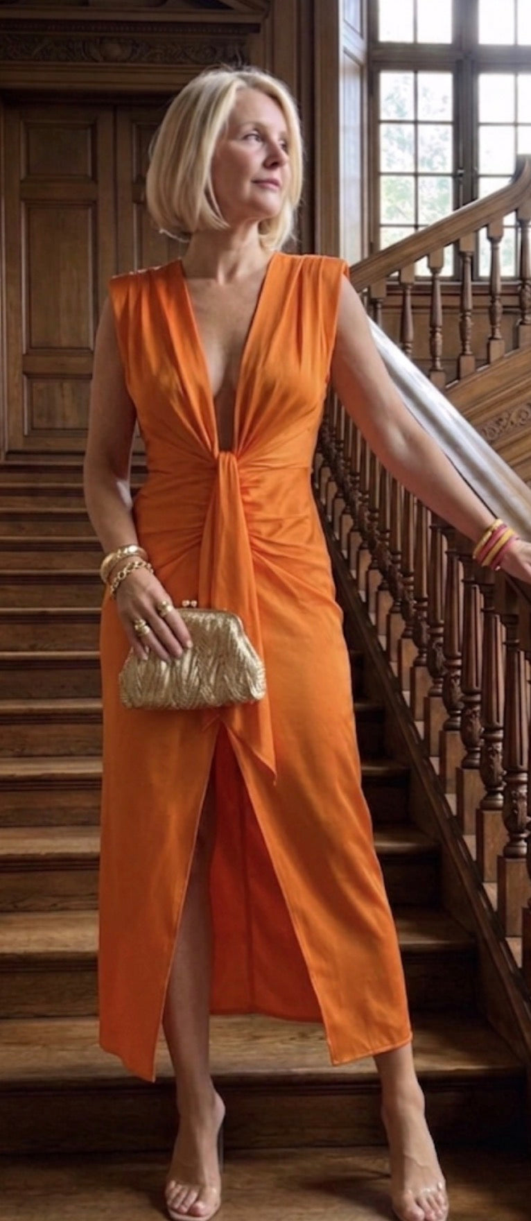 Lliy  | Elegant Pleated Dress