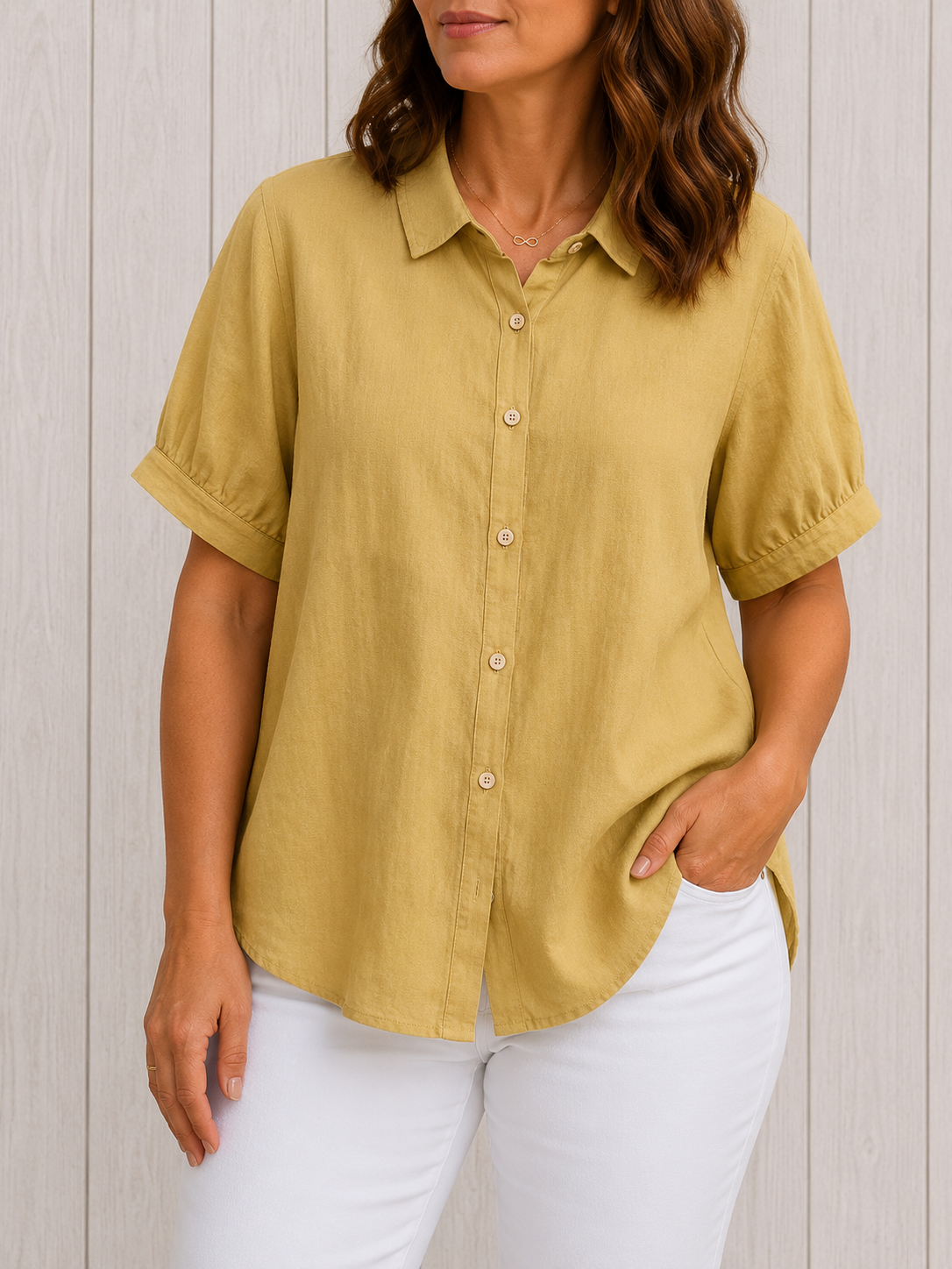 Pamela | Casual Button-Up Shirt