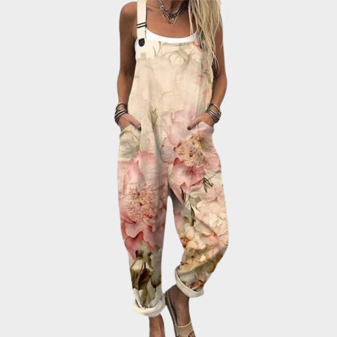 Willow | Floral Overalls