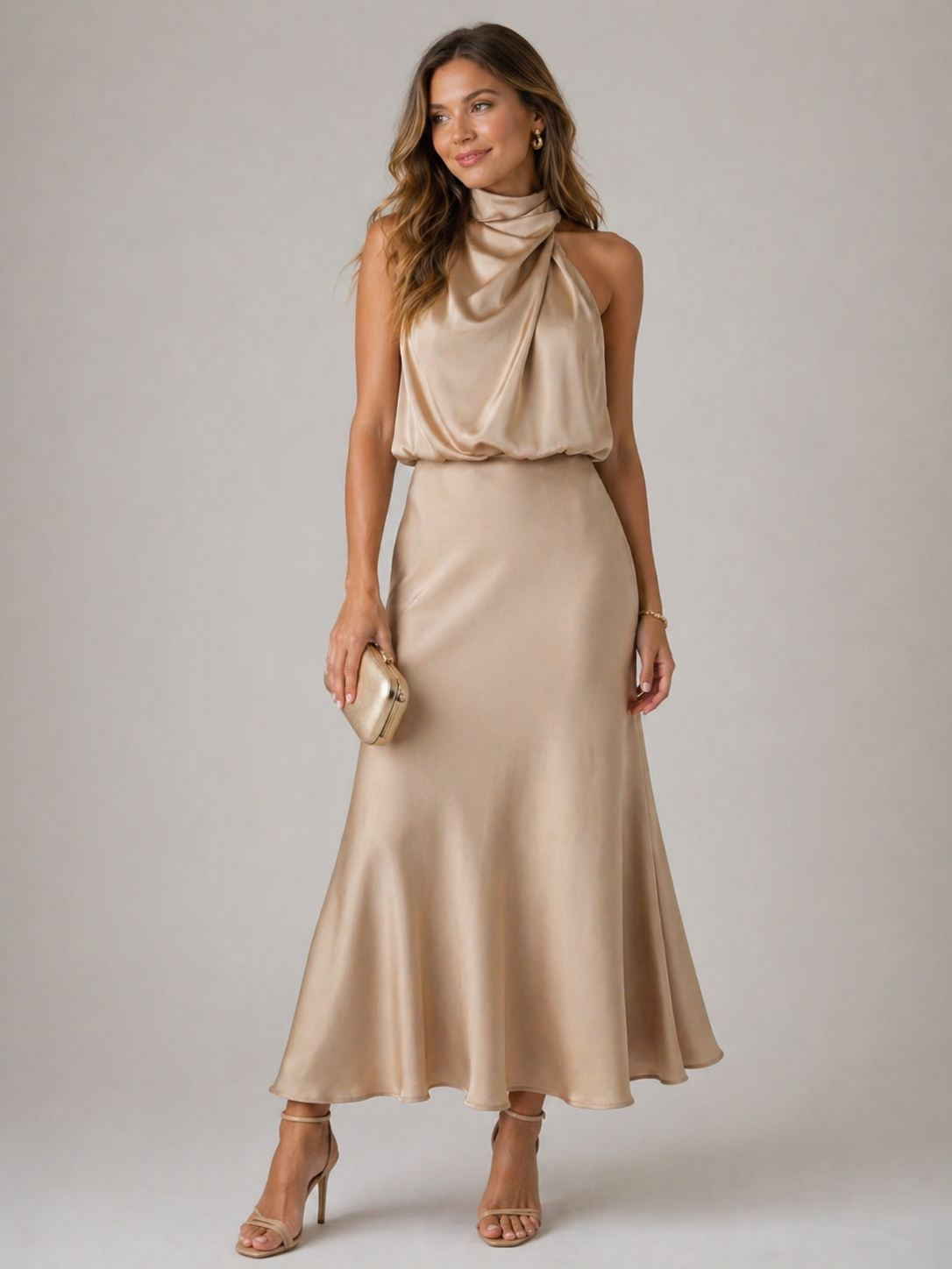 Quentin Sahara | Draped Dress