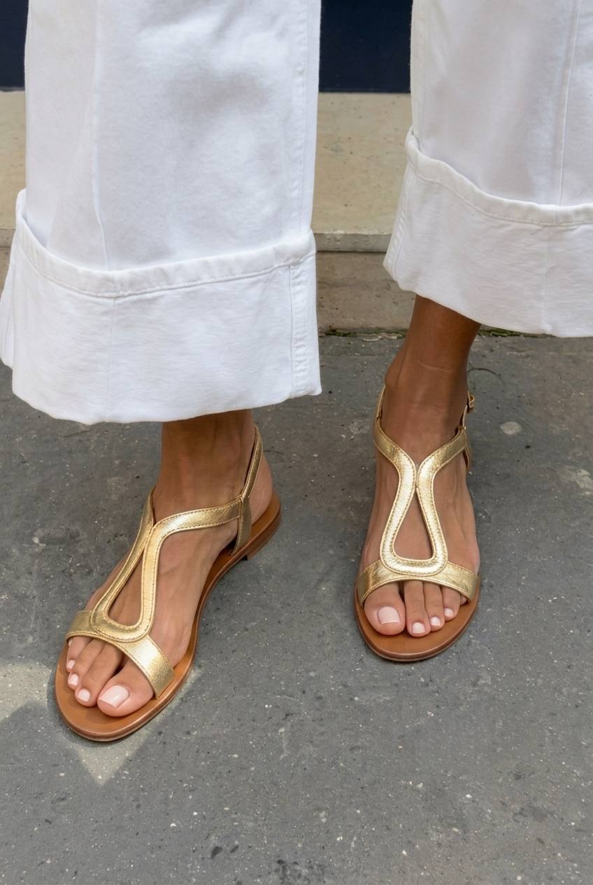 Rosia | Cut-Out Slingback Sandals