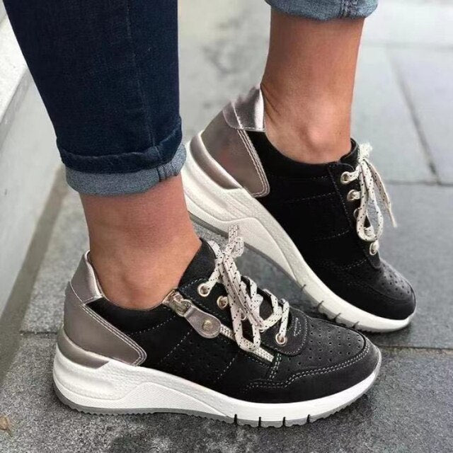 Nyah Wedge Heel Orthopedic Sneakers