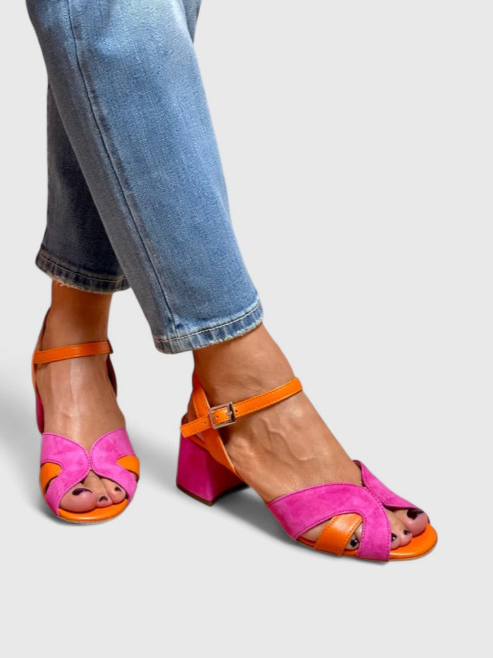 Devynne Orthopedic Real Leather Heels