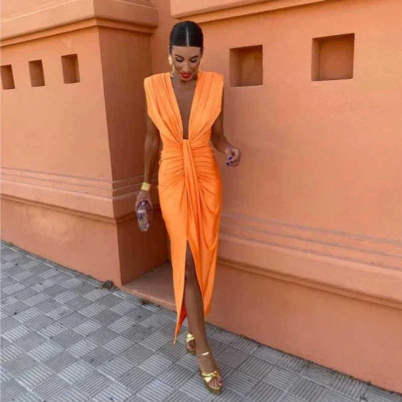 Savannah | Elegant Pleated Dress