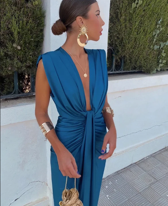Savannah | Elegant Pleated Dress