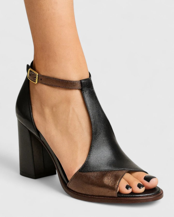 Kenzira | Modern Chic Real Leather Heels