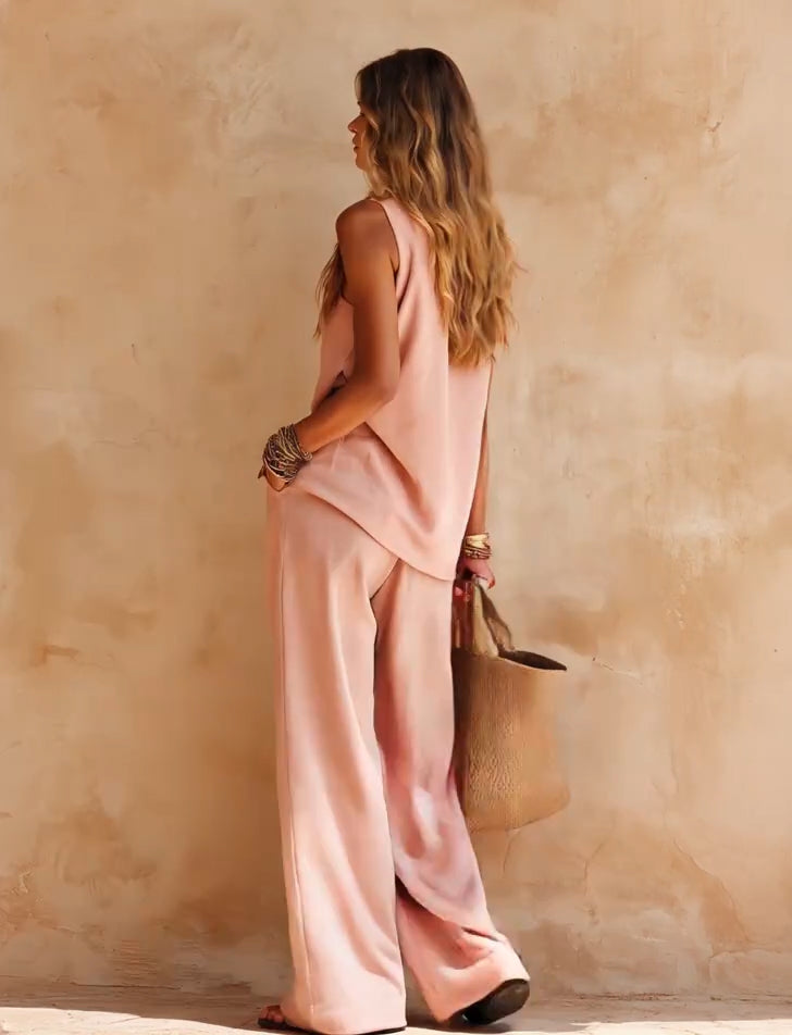 Ariana | One-Shoulder Two-Piece Set