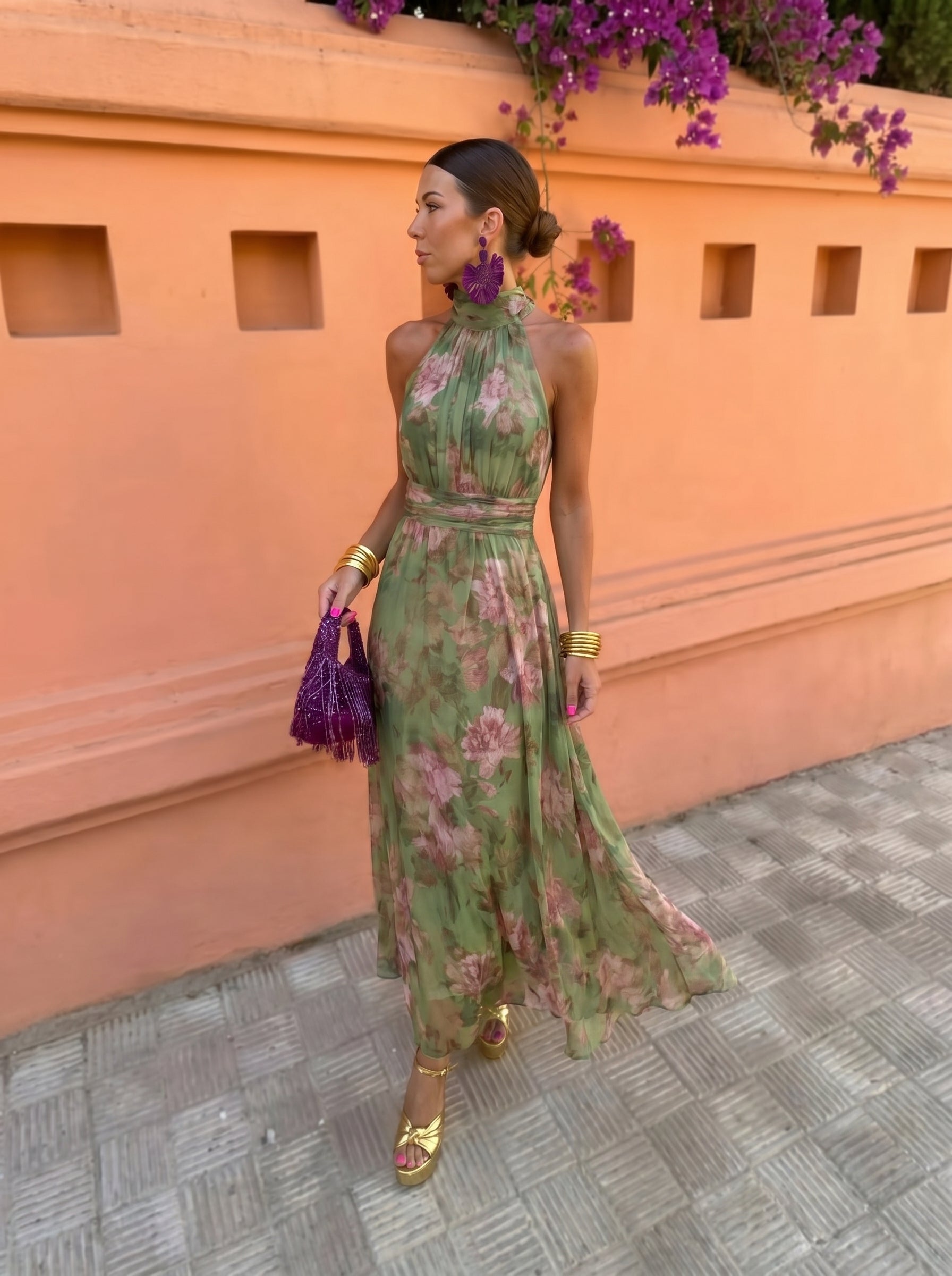 Florencia | Floral Maxi Dress