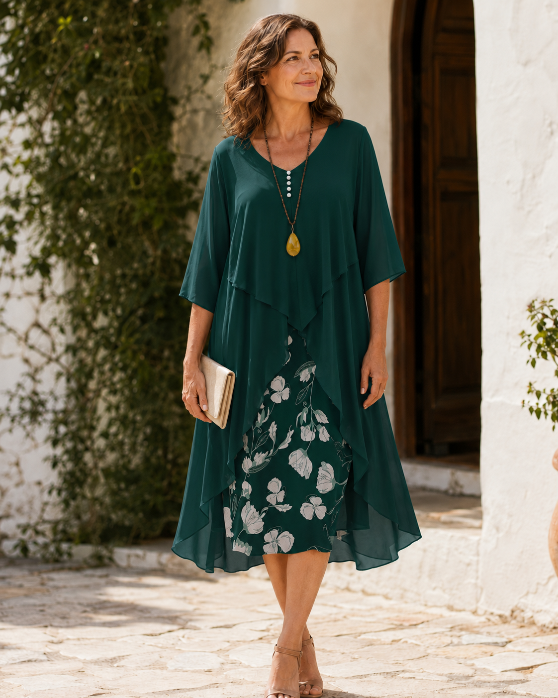Odette | Layered Maxi Dress