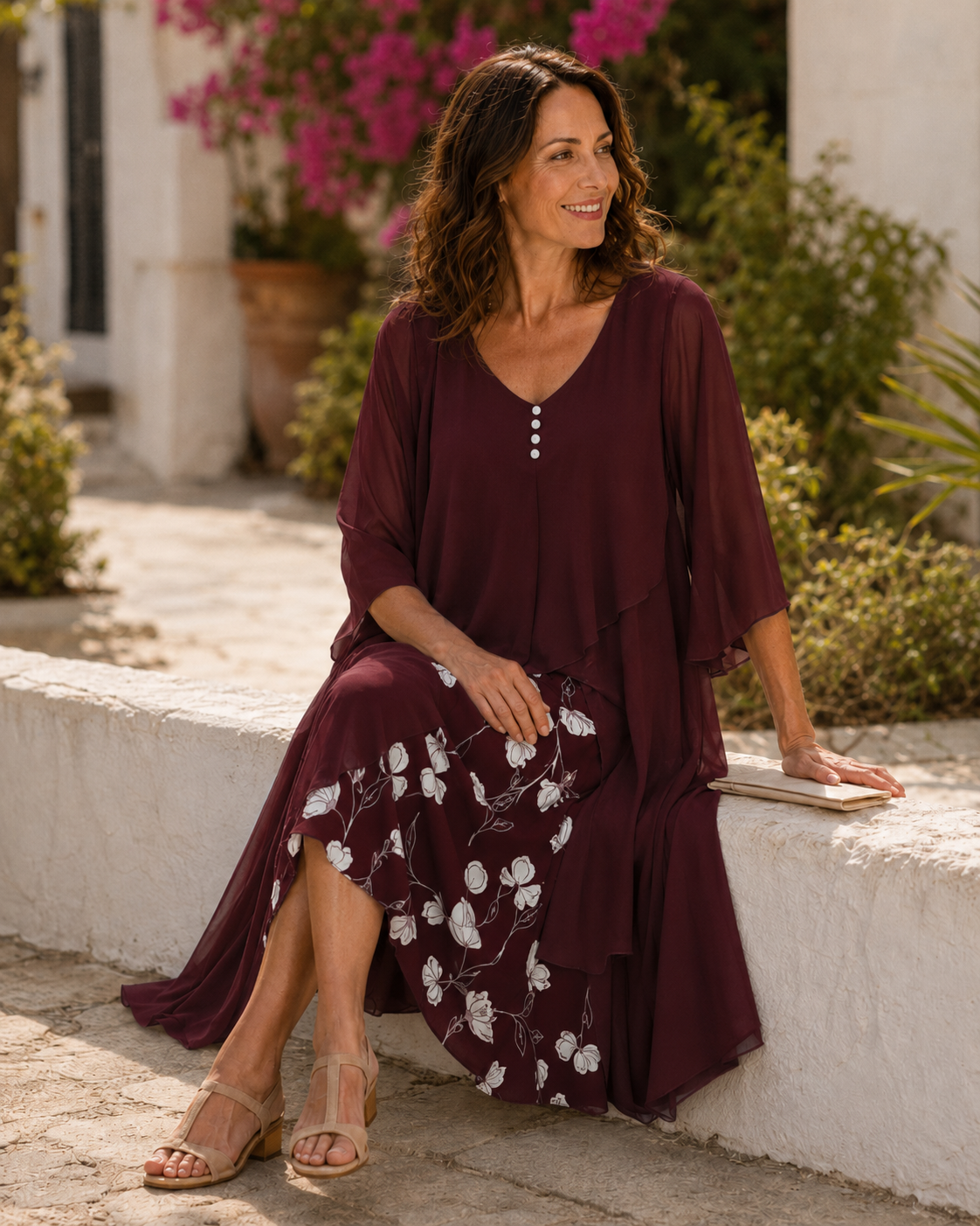 Odette | Layered Maxi Dress