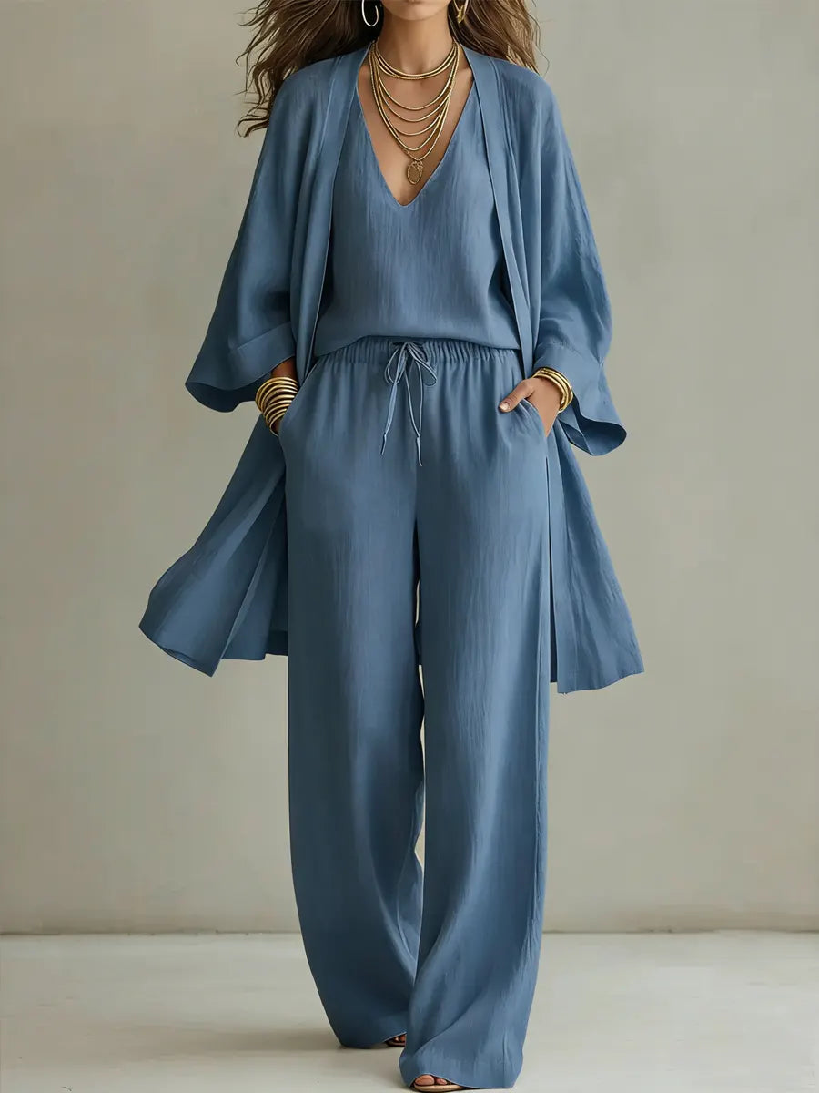 Elena | 3-Piece Breathable Fabric Set