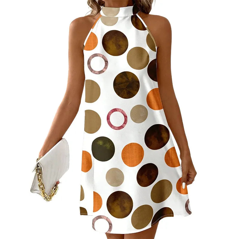 Aurora | Tie-Neck A-Line Dress