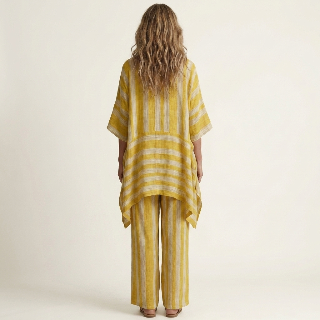 Kiara | Striped Two-Piece Casual Set