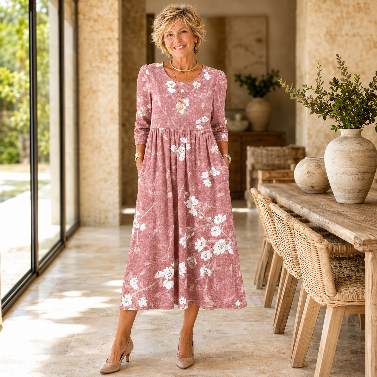 Blush Bloom Grace Dress