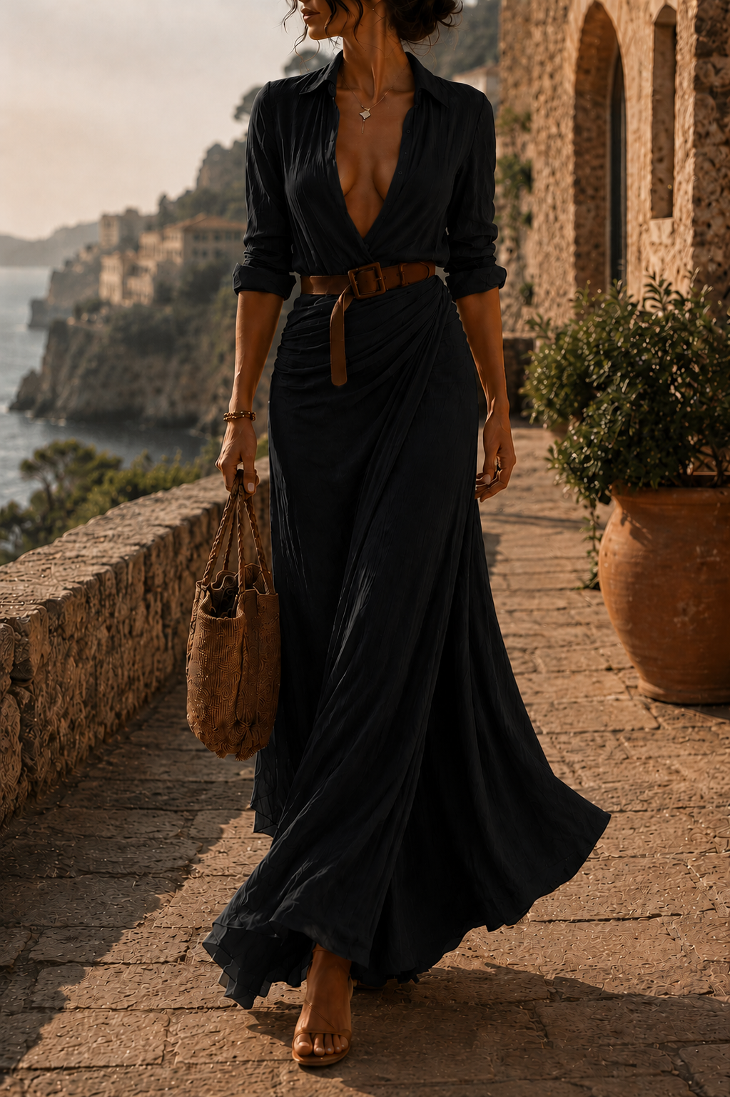 The Katharina Draped Dress