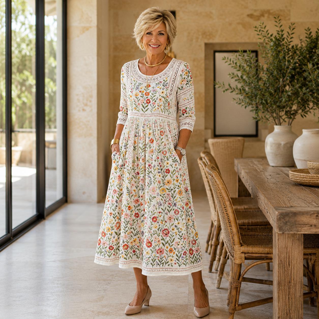 Wildflower Meadow Charm Dress