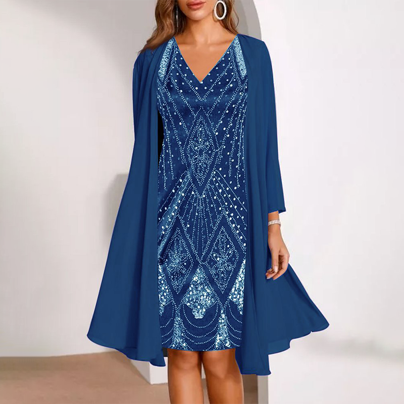 Kalie | Elegant Two-Piece Dress