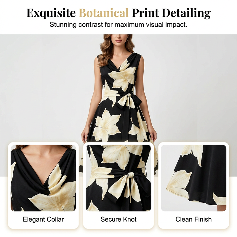 Elowen | Floral A-Line Dress