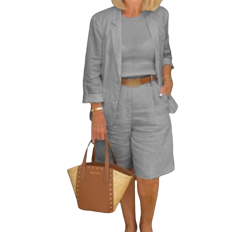 Sorella | Two-Piece Blazer & Shorts Set