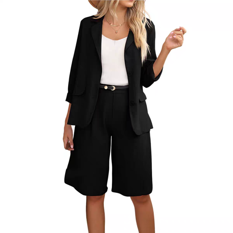 Sorella | Two-Piece Blazer & Shorts Set