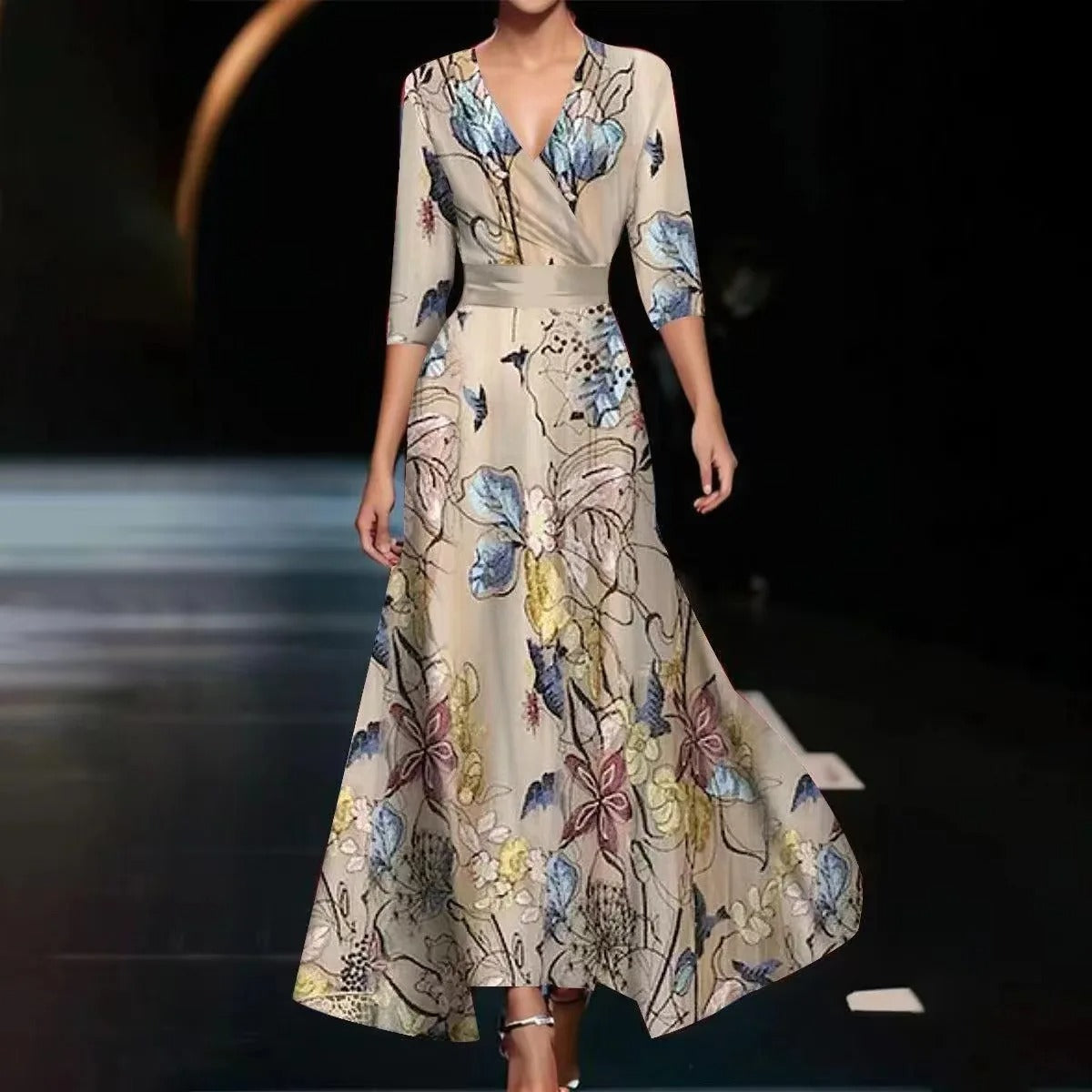 Ondina | Chic Floral Dress